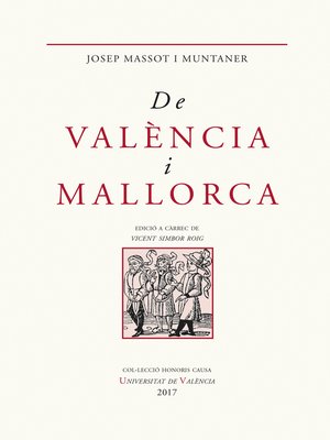cover image of De València i Mallorca